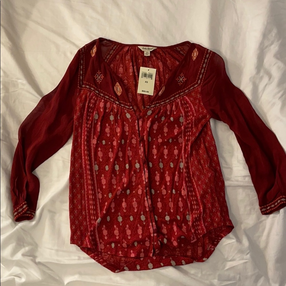 Lucky Brand Blouse BRAND NEW